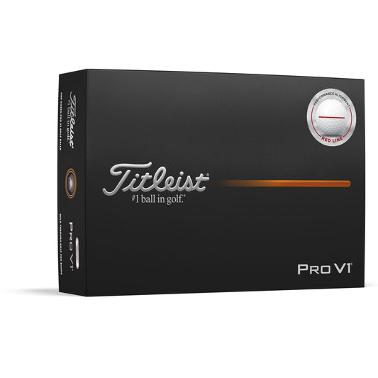 Titleist Pro V1 AIM Performance Red Line