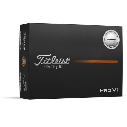 Titleist Pro V1 AIM Performance Black Line