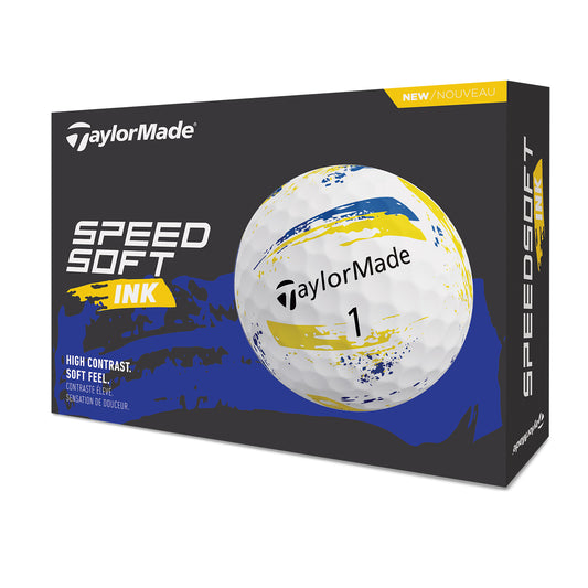 TaylorMade Speed Soft Ink Yellow Blue