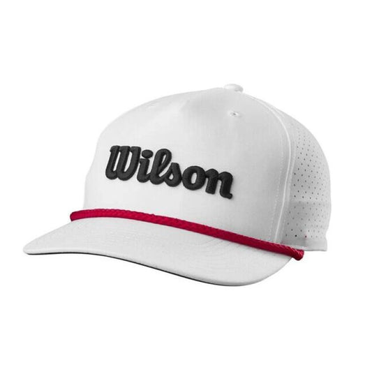 Wilson Robe Cap White Red