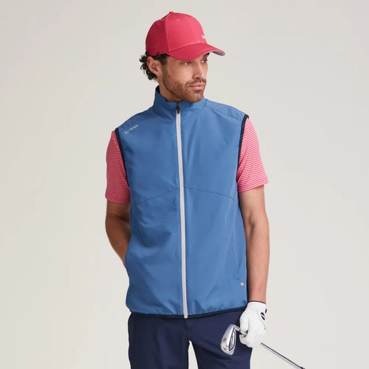 Ping Burford Full Zip Vest - Blå
