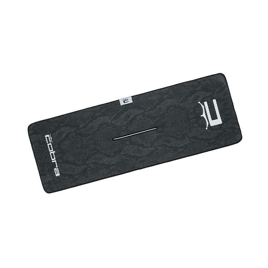 Cobra Microfiber Snakeskin Towel Svart