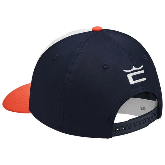 Cobra Tour Tech Cap Strong Red White Deep Navy