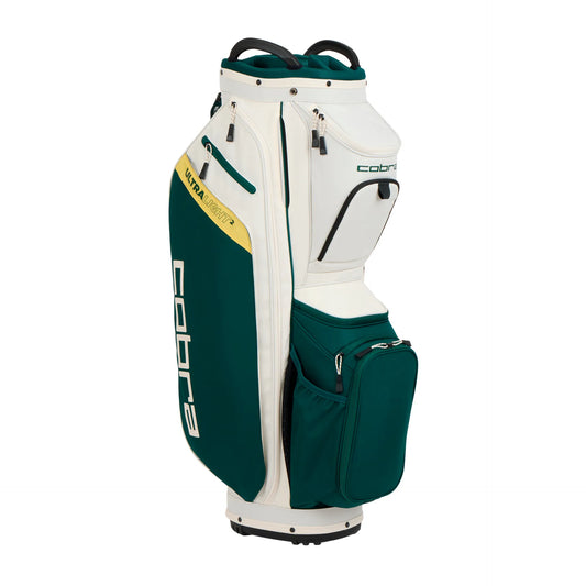 Cobra Ultralight 2 Cart Bag Sugared Almond-Dark Mrytle-Sunny Yellow